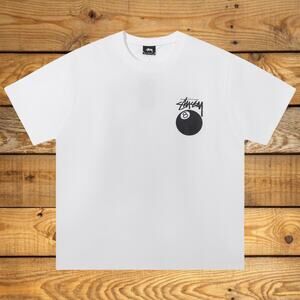 Stussy White Short Sleeve